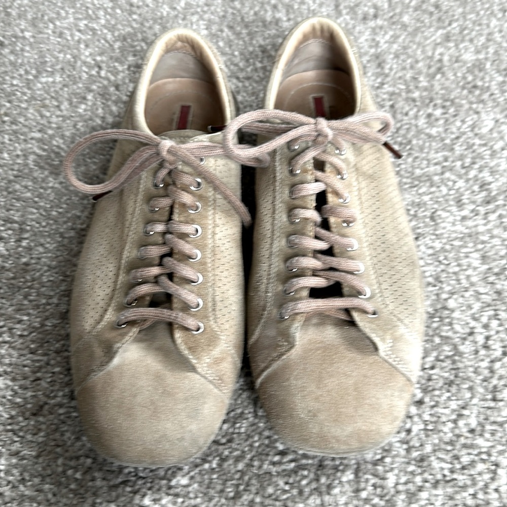 Prada Suede Driving Shoes